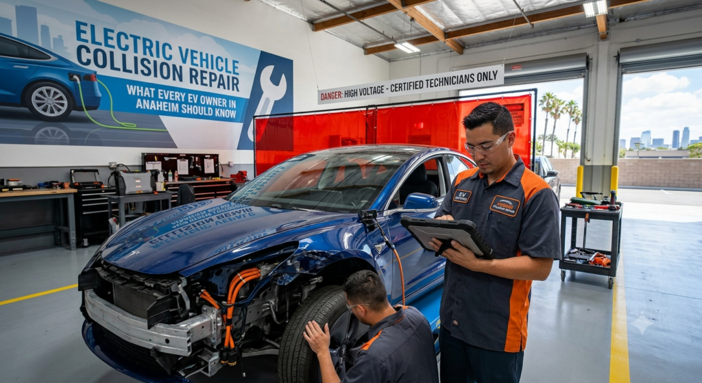 Electric Vehicle Collision Repair What Every EV Owner in Anaheim Should Know