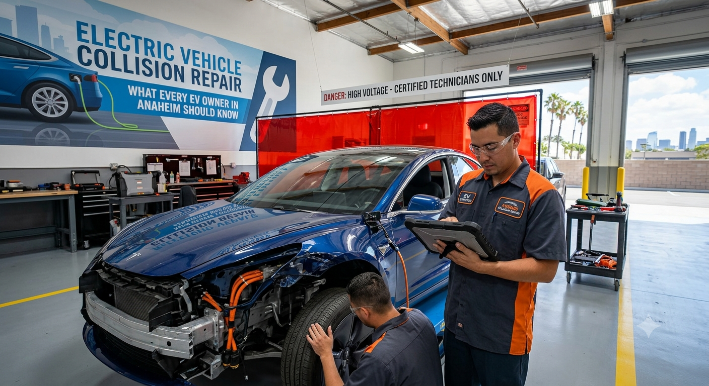 Electric Vehicle Collision Repair What Every EV Owner in Anaheim Should Know
